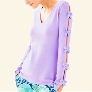 COPY - Purple Lilly Pulitzer Edina Sweater NWT medium $128